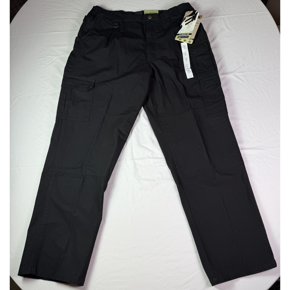 5.11 Men's Tactical Pants 74251, 38 X 32, Black, 100% Authentic, NEW - Picture 1 of 8